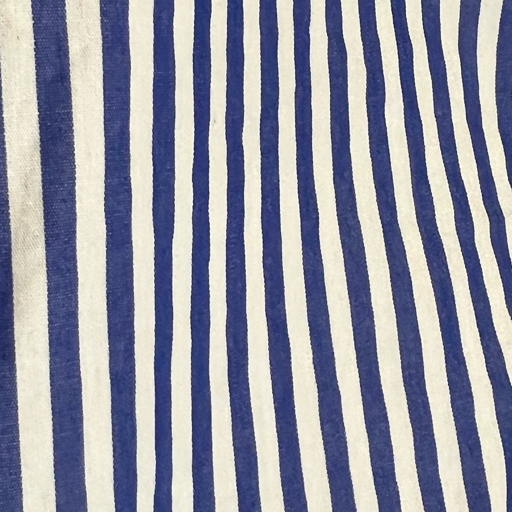 Zara Striped Crop Poplin Button Up Collared Shirt… - image 5